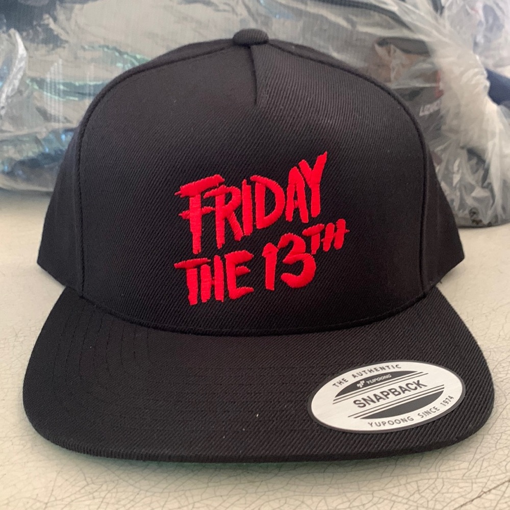 Friday Halloween Party SnapBack hat - BLACK